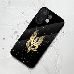 Vivo V60 5G Premium Acrylic Shockproof Glass Back Case ( Dare Wins)