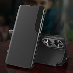 Vivo V40 Pro 5G Luxury Half Window Leather Flip Case