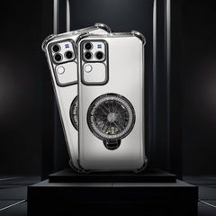 Vivo V30 Pro 5G Premium Stress Buster Wheel Rotating Shockproof Airbags Case