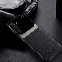 Samsung Galaxy A56 5G Premium Leather Lens Protective Case