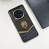 OPPO F29 Pro 5G Luxury Lion Pattern Leather And Liquid Silicone Case