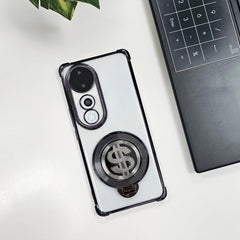 Vivo V40 5G Four Corner Airbags 100% Original Astro Money Magnet Rotating Dollar Case