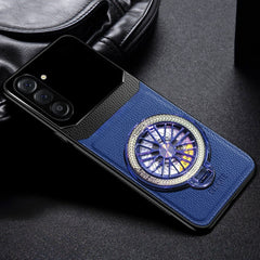 Samsung Galaxy A56 5G Original Luxury Leather Lens Wheel Ring Stand Case