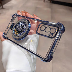 Oppo Reno12 5G Premium Stress Buster Wheel Rotating Shockproof Airbags Case
