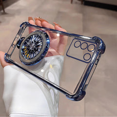 Vivo V27/ V27 Pro 5G Premium Stress Buster Wheel Rotating Shockproof Airbags Case