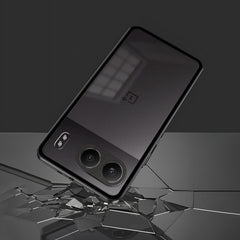 OnePlus Nord 4 5G Aluminium Metal Bumper Shield Transparent Back Case