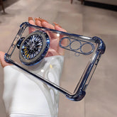 Samsung Galaxy M56 5G Premium Stress Buster Wheel Rotating Shockproof Airbags Case