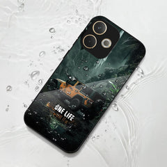 Oppo A5 Pro 5G Premium Acrylic Shockproof Glass Back Case (Jeep Case)
