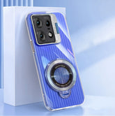 Motorola Edge 50 Pro Case with kickstand open.