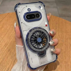 Nothing Phone 3a 5G Premium Stress Buster Wheel Rotating Shockproof Airbags Case