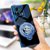 Motorola Moto G85 5G Electroplating Dollar Case