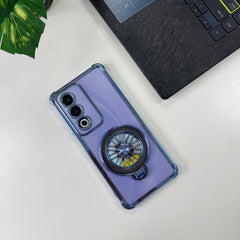 Oppo A3 Pro 5G Premium Stress Buster Wheel Rotating Shockproof Airbags Case
