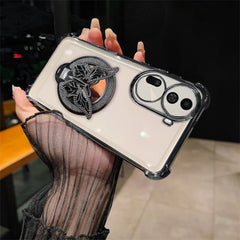 Oppo Reno11 Pro 5G Premium Butterfly Stand Airbags Case