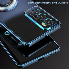 Oppo Reno 12 Pro 5G Magnifier Electroplating Case