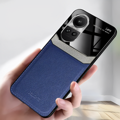 Oppo Reno 10 5G Premium Leather Lens Protective Case
