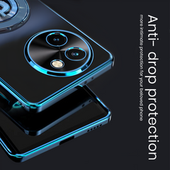 Vivo T3X 5G Electroplating Dollar Case