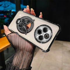Vivo T4 5G Premium Butterfly Stand Airbags Case