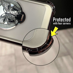 Vivo T4R 5G Premium Butterfly Stand Airbags Case