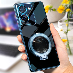 Vivo Y28s 5G Magnifier Electroplating Case