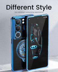 Vivo Y300 5G Ferrari Wheel Electroplating Case