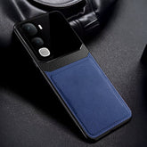 Vivo Y400 Pro 5G Premium Leather Lens Protective Case