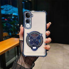 Vivo Y400 Pro 5G Premium Butterfly Stand Airbags Case