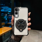 Vivo Y400 Pro 5G Premium Butterfly Stand Airbags Case