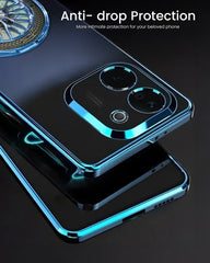 Glossy electroplating case for Vivo T3 Pro 5G
