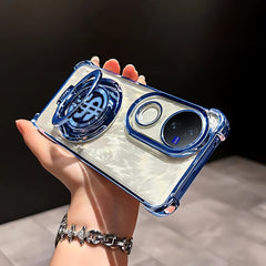 Vivo V50 5G Four Corner Airbags 100% Original Astro Money Magnet Rotating Dollar Case