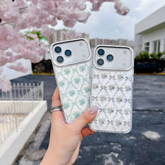 iPhone 17 Pro Max Crystals Swarovski Floral Design Magsafe Case