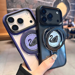 iPhone 17 Pro & 17 Pro Max Luxury Duck Ring Stand Shockproof Magnetic Magsafe Case