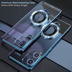 Redmi Note 13 Pro+ 5G Magnifier Electroplating Case