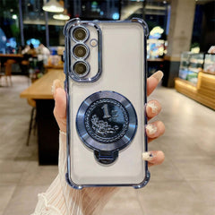 Samsung Galaxy A36 5G Premium Billion Wheel Rotating Shockproof Airbags Case