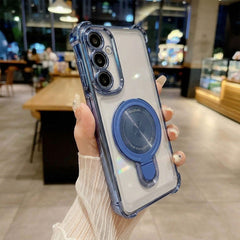 Samsung Galaxy A36 5G Luxury Four Corner Invincible Bracket Ring Stand Case