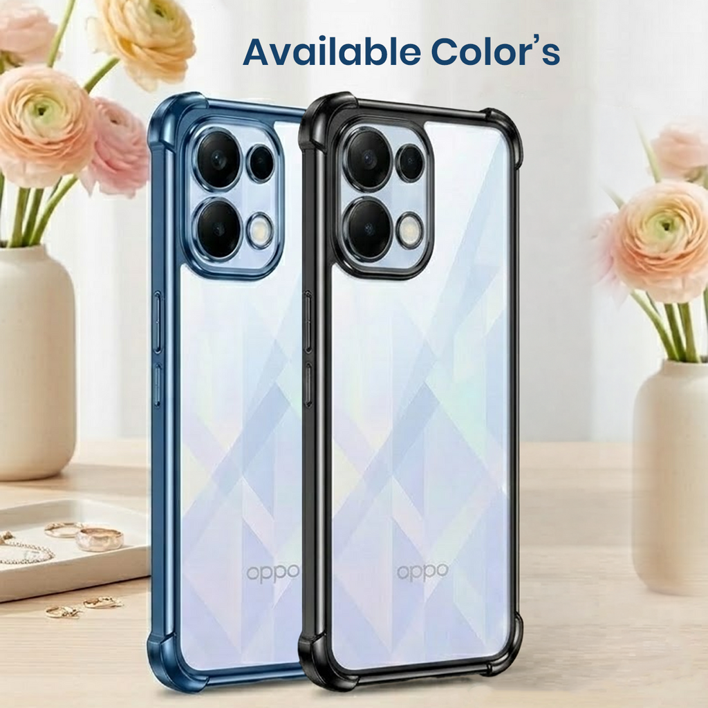 Oppo K13 5G Anti-Yellow Electroplating Transparent Airbags Case