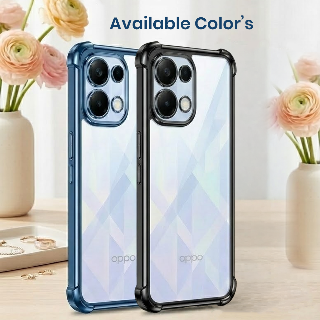 Oppo K13 5G Anti-Yellow Electroplating Transparent Airbags Case