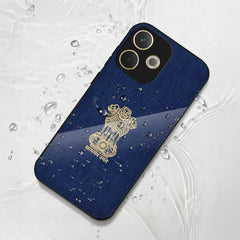 Oppo A5 Pro 5G Premium Acrylic Shockproof Glass Back Case (Nation Pride)