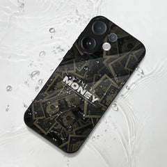 Vivo V60 5G Premium Acrylic Shockproof Glass Back Case (Time Is Money)