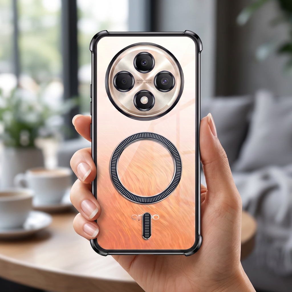 Oppo Reno 12F 5G Premium Magnetic Magsafe Airbag Case