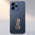OPPO Reno15c 5G Compatible Satyamev Jayate 3D Metal Emblem Sticker