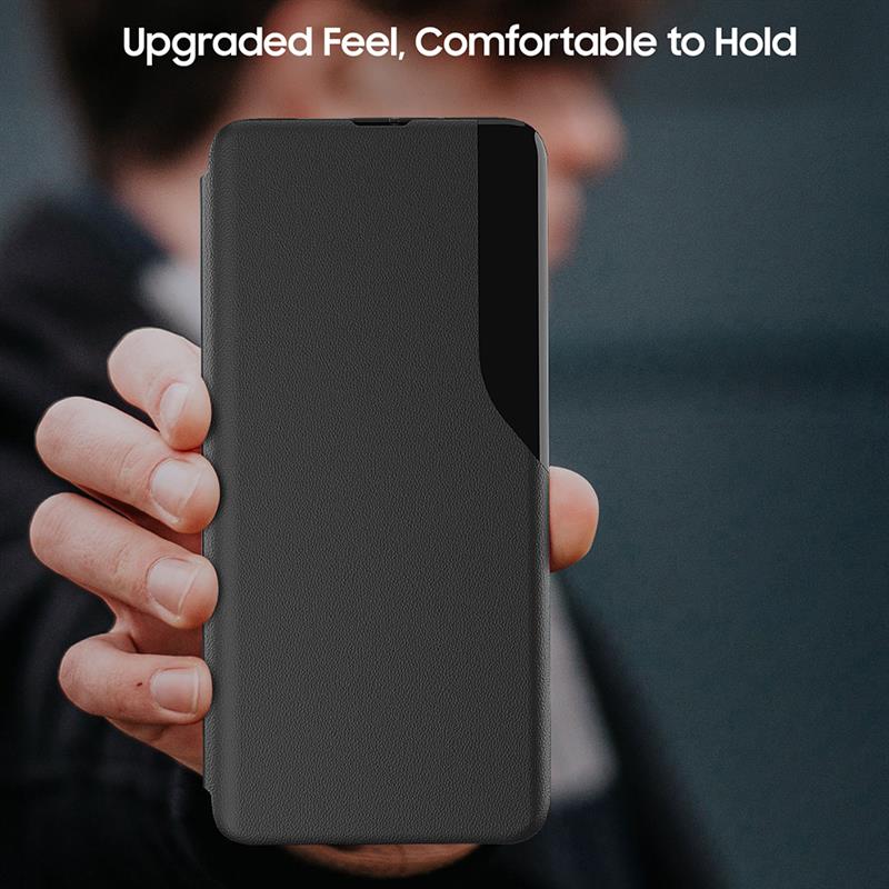 Vivo V27 / V27 Pro 5G Luxury Half Window Leather Flip Case