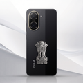 POCO C71 5G Compatible Satyamev Jayate 3D Metal Emblem Sticker