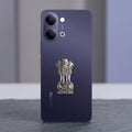 Vivo Y05 5G Compatible Satyamev Jayate 3D Metal Emblem Sticker