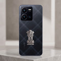 Vivo Y35 5G Compatible Satyamev Jayate 3D Metal Emblem Sticker