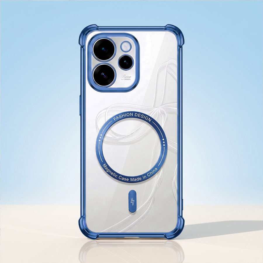 Oppo Reno 15 Pro Mini 5G Premium Magnetic MagSafe Shockproof Airbag Case