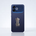 Oppo F33 Pro 5G Compatible Satyamev Jayate 3D Metal Emblem Sticker