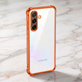 Samsung galaxy A36 5G Premium Shockproof Transparent Airbag Cosmic Orange Case