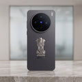 Vivo X200T 5G Compatible Satyamev Jayate 3D Metal Emblem Sticker