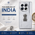 Tecno Camon 30 Premier 5G Compatible Satyamev Jayate 3D Metal Emblem Sticker