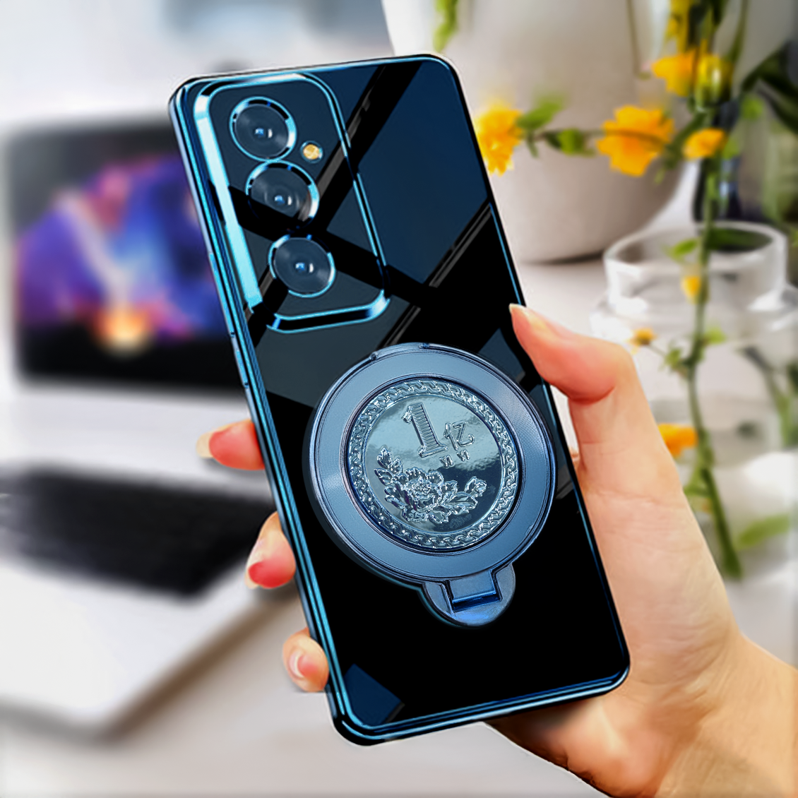 Samsung Galaxy A55 5G Electroplating Billion Wheel Case
